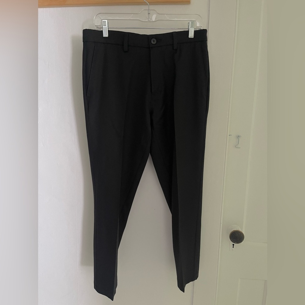 Haggar H26 Black Dress Pants – 32x30 – Slim/Modern Fit